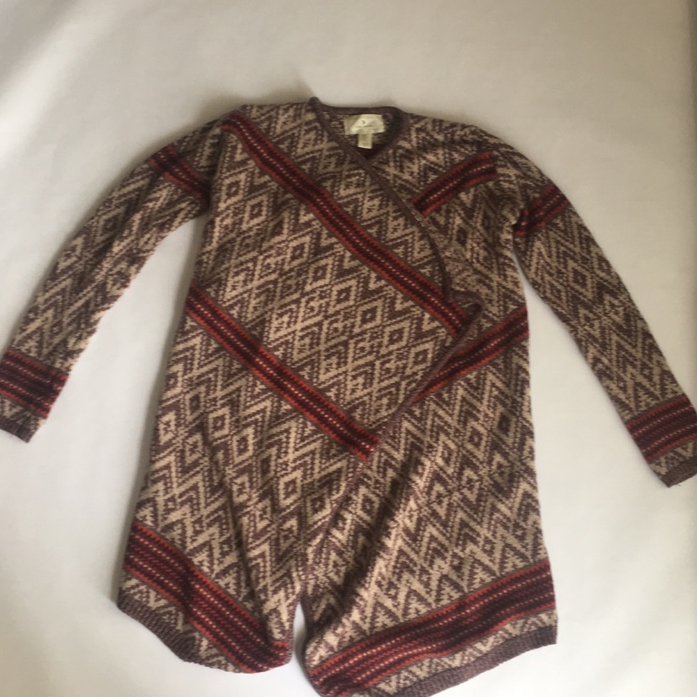 Ruby Moon asymmetrical cardigan. Size small soft!